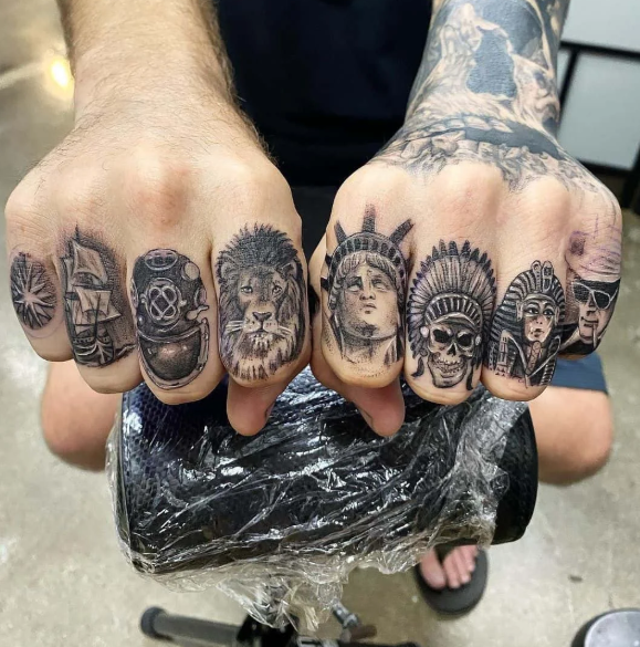 Finger Tattoos