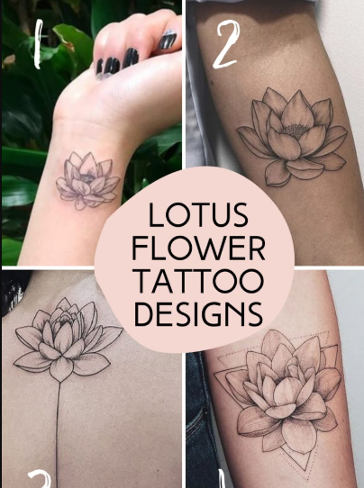 Lotus Flower Tattoo