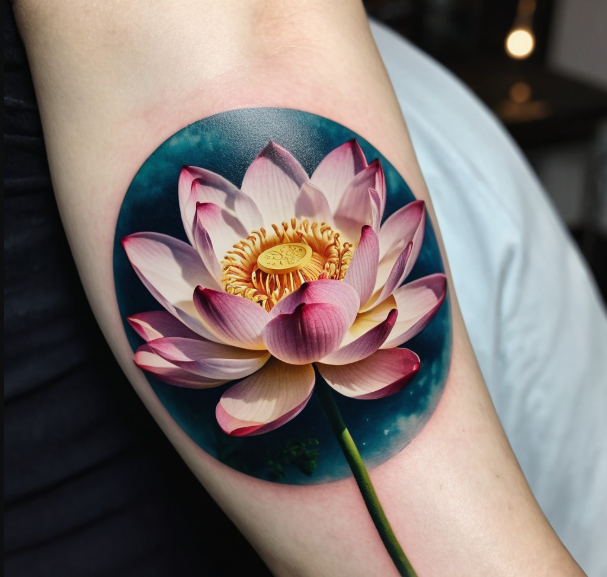 Lotus Flower Tattoo