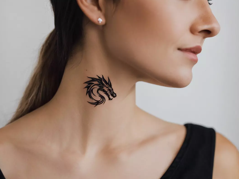 Neck Tattoo