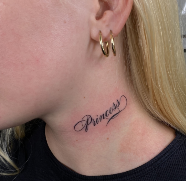 Neck Tattoo