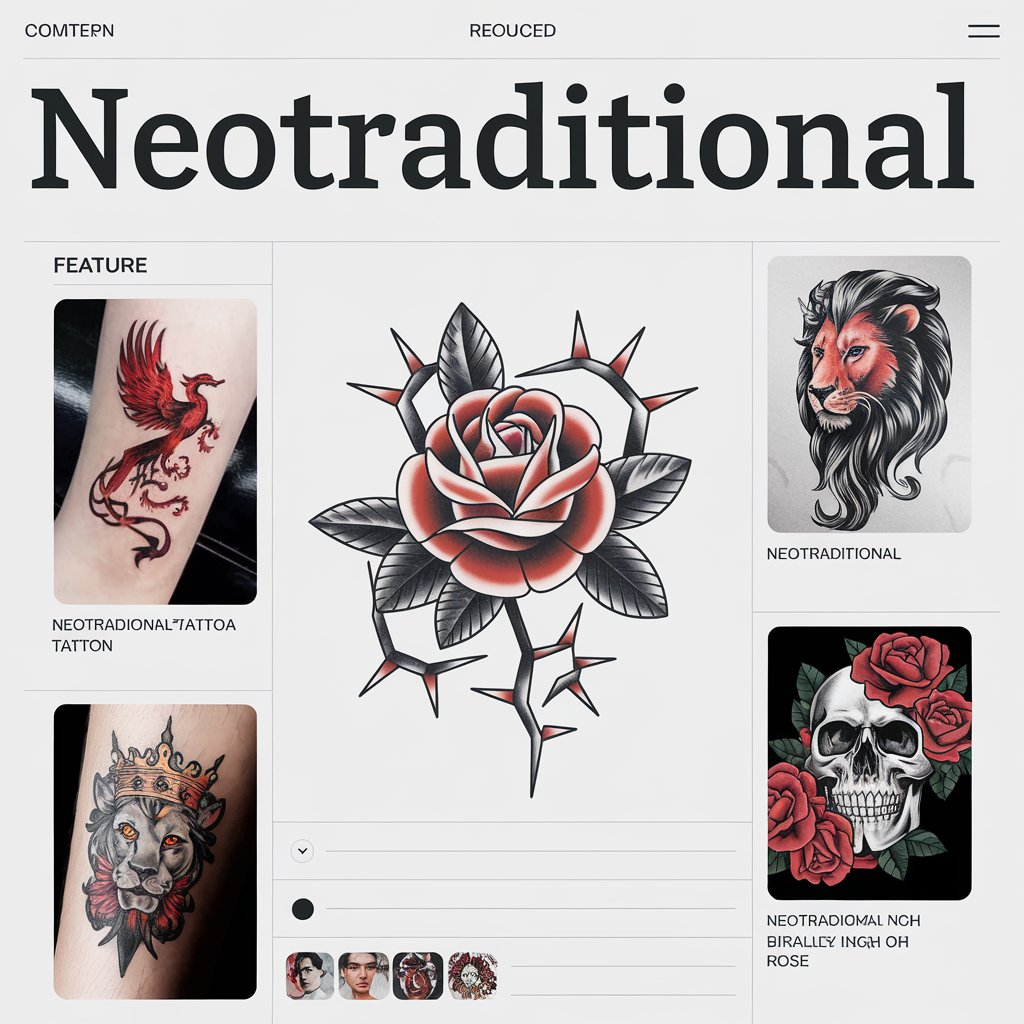 Neotraditional Tattoos